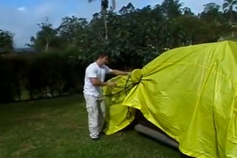 Hardcore al aire libre para puta latina
