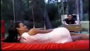 transexual concupisciente follada en el exterior
