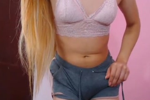 Revelando gran transexual polla