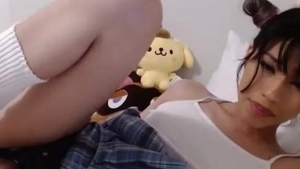 Pequeña mamita mexicana con pene disminuido camshow solo