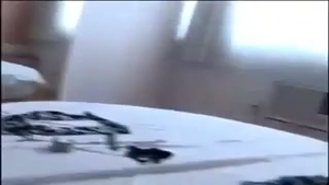 transexual con tetas disfruta de la acción con un chico