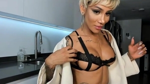 a matter of joke tranny Entertains Herself With Her Audience