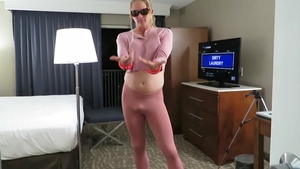 Blondelegs69 Pink Yoga Pants hookers Outside