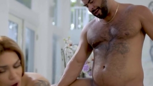 Rich Trans Woman receives Rimjob And wazoo drilled By Boyfriend