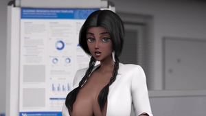 Customer Service: La frénésie du bureau d’une femme-homme