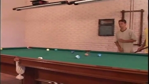 Pool Table trio With A Skilful Trans