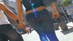 Sexo duro real para una trans rubia bonita