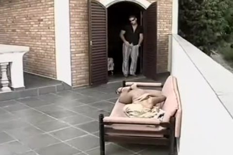 rubia tetona transsexual follada en el exterior