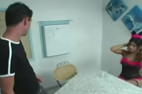 Pegada mutua con una mujer de medias puta
