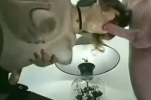 Vintage pair engulfing And banging act